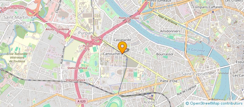 localisation de l'entreprise MONSIEUR REDA IMZIL  TOULOUSE