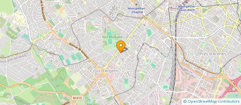 localisation de l'entreprise MONSIEUR REDA KAID à MONTPELLIER