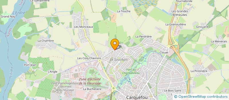 localisation de l'entreprise MONSIEUR REDA KARIMI à CARQUEFOU