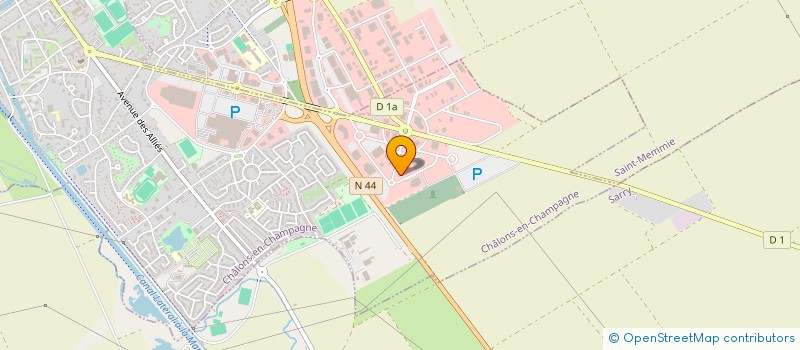 localisation de l'entreprise MONSIEUR REDA KHALEF  CHALONS-EN-CHAMPAGNE