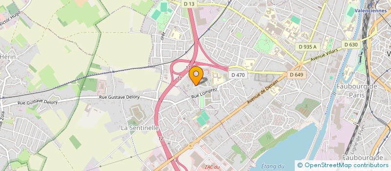 localisation de l'entreprise MONSIEUR REDA KHATOURI  VALENCIENNES