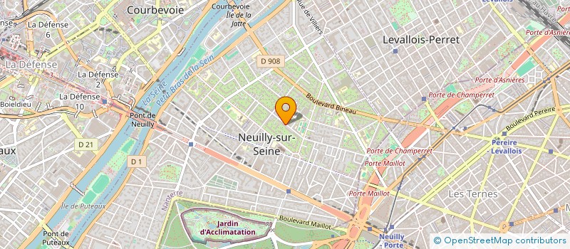 localisation de l'entreprise MONSIEUR REDA KHOUTTAIF à NEUILLY-SUR-SEINE