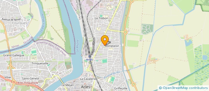 localisation de l'entreprise MONSIEUR REDA LAARDJANI  ARLES