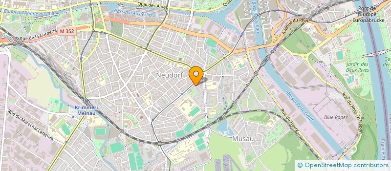 localisation de l'entreprise MONSIEUR REDA LADDI  STRASBOURG