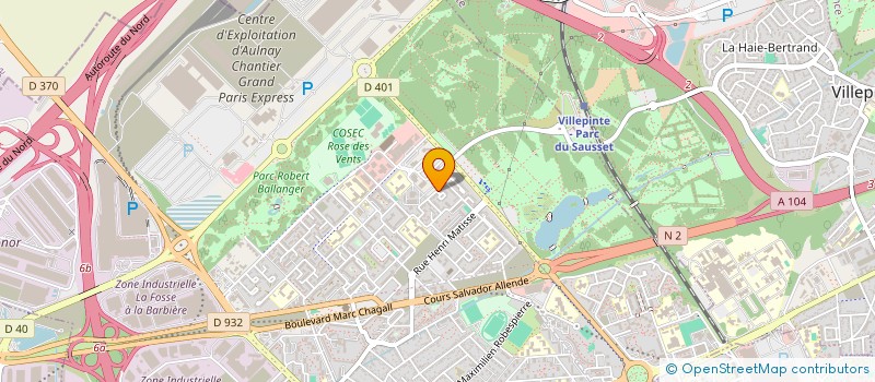 localisation de l'entreprise MONSIEUR REDA LAKHDARI à AULNAY-SOUS-BOIS
