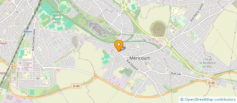 localisation de l'entreprise MONSIEUR REDA LAKRAD  MERICOURT