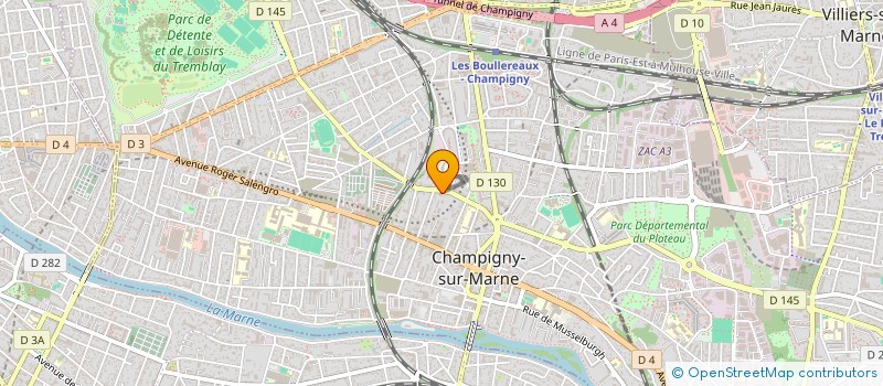 localisation de l'entreprise MONSIEUR REDA LERARI  CHAMPIGNY-SUR-MARNE