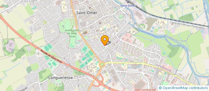 localisation de l'entreprise MONSIEUR REDA MADANI  SAINT-OMER