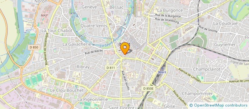 localisation de l'entreprise MONSIEUR REDA MAMMERI à NIORT