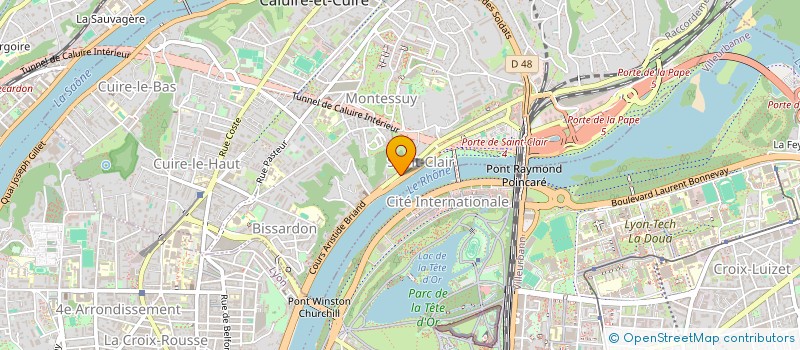 localisation de l'entreprise MONSIEUR REDA MARI  CALUIRE-ET-CUIRE