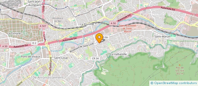 localisation de l'entreprise MONSIEUR REDA MEGNOUCHE à MARSEILLE