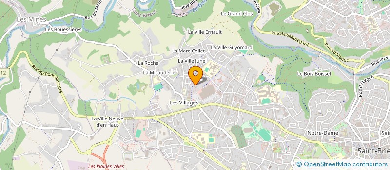 localisation de l'entreprise MONSIEUR REDA MEKKID à SAINT-BRIEUC