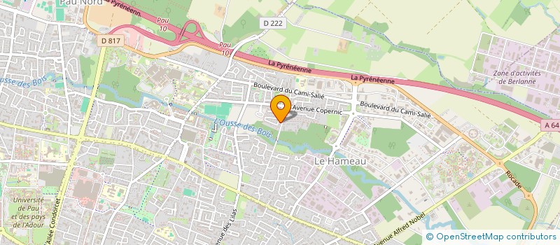 localisation de l'entreprise MONSIEUR REDA MLAOUI à PAU