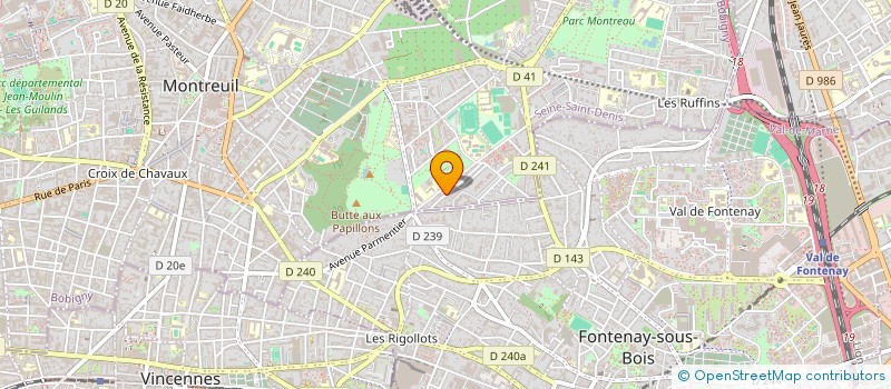 localisation de l'entreprise MONSIEUR REDA MOUTAWAKKIL OUDANE à MONTREUIL