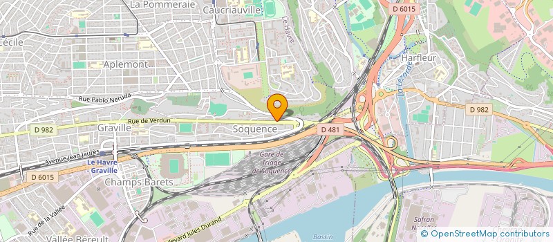 localisation de l'entreprise MONSIEUR REDA NEGAA à LE HAVRE