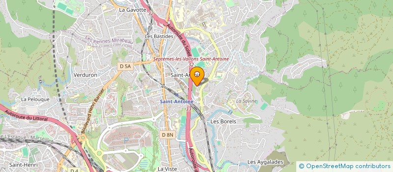 localisation de l'entreprise MONSIEUR REDA NOUARI à MARSEILLE 15EME