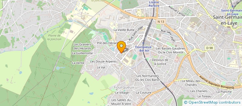 localisation de l'entreprise MONSIEUR REDA OUHILAL  SAINT-GERMAIN-EN-LAYE