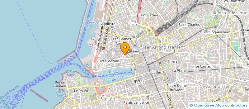 localisation de l'entreprise MONSIEUR REDA RAHALI  MARSEILLE