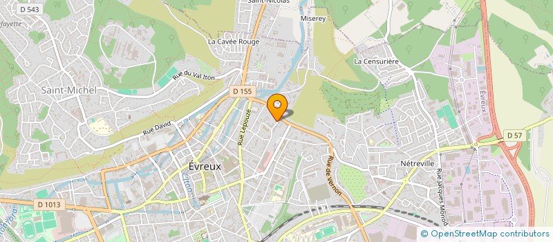 localisation de l'entreprise MONSIEUR REDA REZZOUG  EVREUX