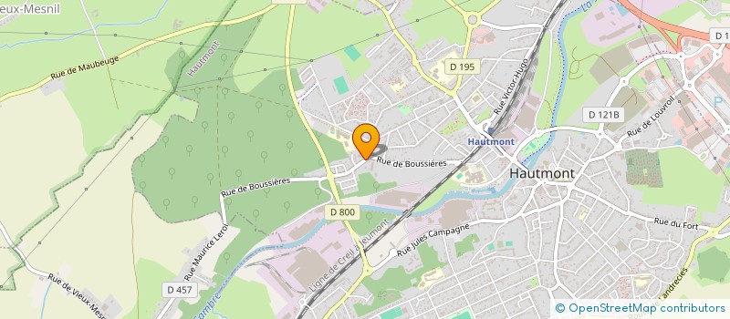 localisation de l'entreprise MONSIEUR REDA SALHI  HAUTMONT