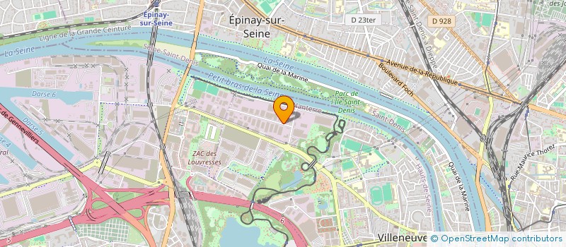 localisation de l'entreprise MONSIEUR REDA SAMRI  VILLENEUVE-LA-GARENNE