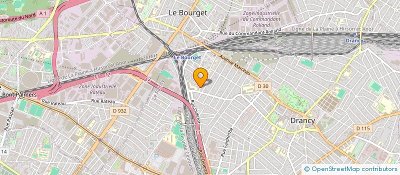 localisation de l'entreprise MONSIEUR REDA SENHADJI à DRANCY
