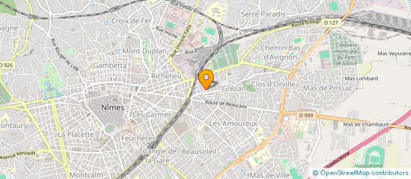 localisation de l'entreprise MONSIEUR REDA SRHIRI  NIMES