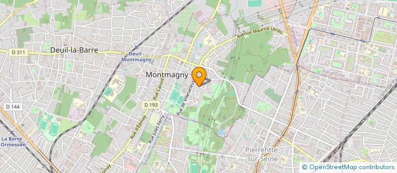 localisation de l'entreprise MONSIEUR REDA TEBBAL  MONTMAGNY