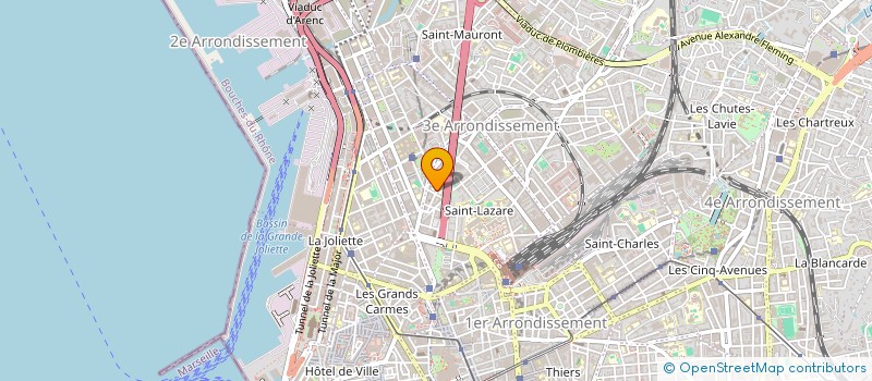 localisation de l'entreprise MONSIEUR REDA YAHI à MARSEILLE 3EME