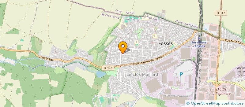 localisation de l'entreprise MONSIEUR REDA YOUSFI  FOSSES