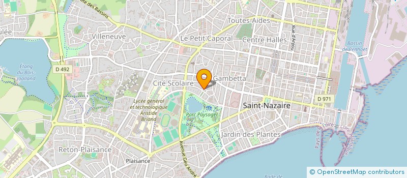 localisation de l'entreprise MONSIEUR REDAI ZERAI  SAINT-NAZAIRE