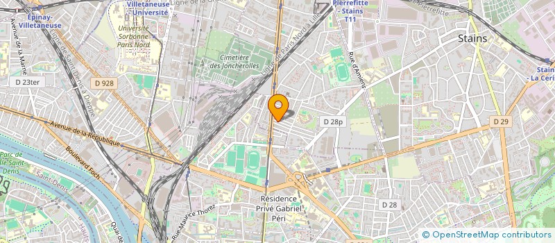 localisation de l'entreprise MONSIEUR REDAIT KIDEME à PIERREFITTE-SUR-SEINE
