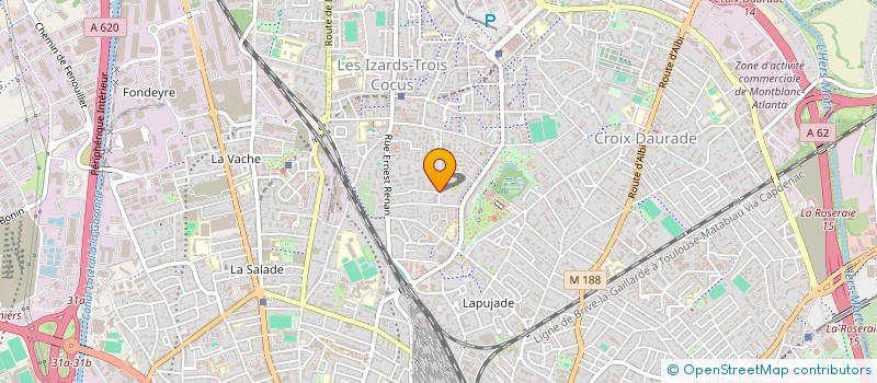 localisation de l'entreprise MONSIEUR REDGINALD GODEAU  TOULOUSE