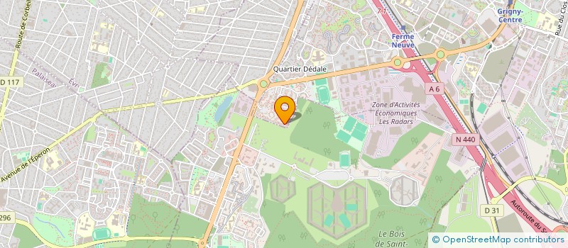 localisation de l'entreprise MONSIEUR REDHA BOUSSAHA  GRIGNY