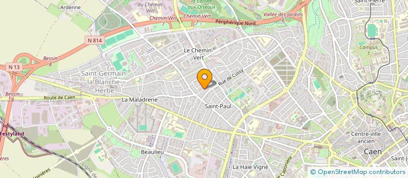 localisation de l'entreprise MONSIEUR REDHA DJAFER à CAEN