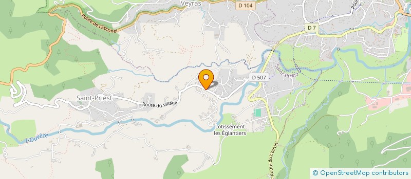 localisation de l'entreprise MONSIEUR REDHA HALOUA  SAINT-PRIEST