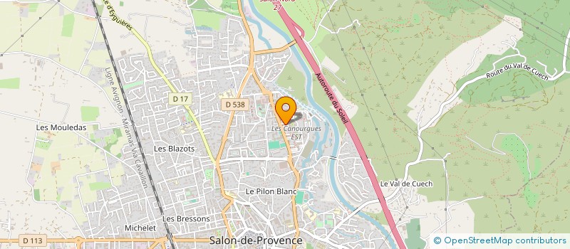 localisation de l'entreprise MONSIEUR REDHA HENNACHE  SALON-DE-PROVENCE