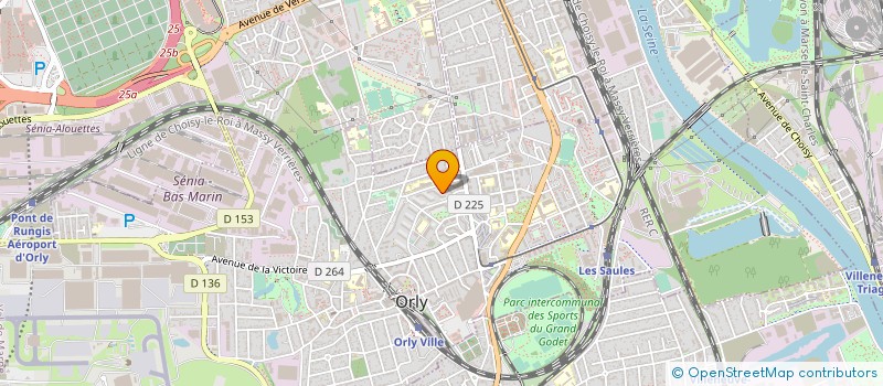 localisation de l'entreprise MONSIEUR REDHA KHIRANI  ORLY