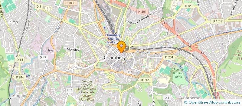 localisation de l'entreprise MONSIEUR REDHA LALA BOU ALI  CHAMBERY
