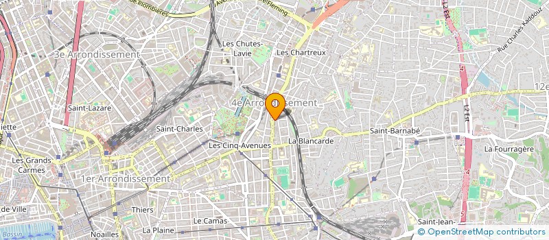 localisation de l'entreprise MONSIEUR REDHA MAHDAOUI à MARSEILLE