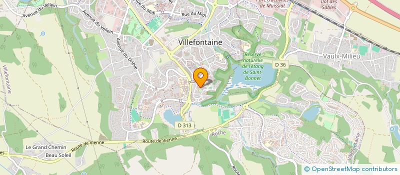 localisation de l'entreprise MONSIEUR REDHA MEDJELDI  VILLEFONTAINE