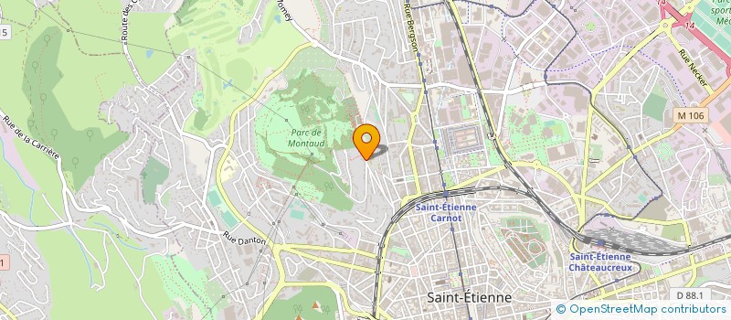 localisation de l'entreprise MONSIEUR REDHA NAHI  SAINT-ETIENNE