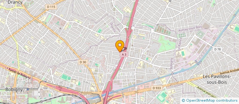 localisation de l'entreprise MONSIEUR REDHA OULEFKI  BOBIGNY