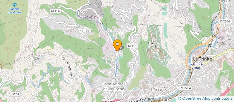 localisation de l'entreprise MONSIEUR REDHA SOUM  SAINT-ANDRE-DE-LA-ROCHE