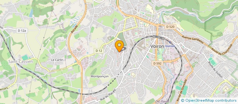 localisation de l'entreprise MONSIEUR REDHOUANE MAHMOUDI  GRENOBLE