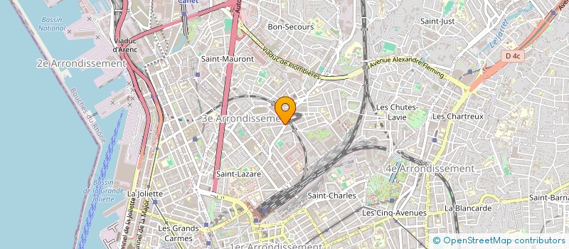 localisation de l'entreprise MONSIEUR REDHOUANE SAHRAOUI à MARSEILLE