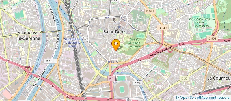 localisation de l'entreprise MONSIEUR REDHOUANE SAHRAOUI  SAINT-DENIS