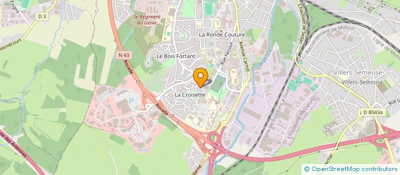 localisation de l'entreprise MONSIEUR REDHOUANE SAIDANI à CHARLEVILLE-MEZIERES