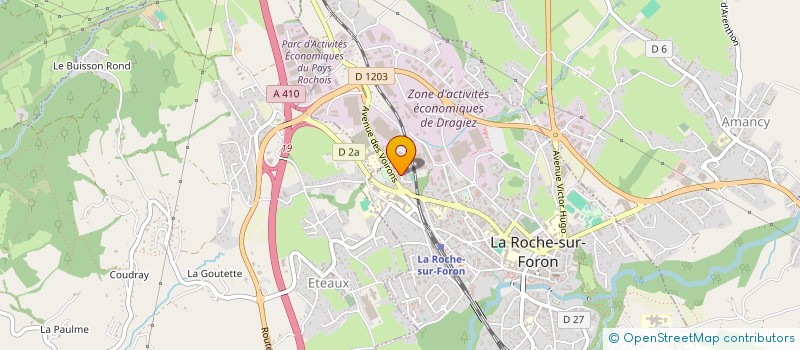 localisation de l'entreprise MONSIEUR REDIS ZYBA  LA ROCHE-SUR-FORON