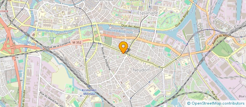 localisation de l'entreprise MONSIEUR REDISON TAFAJ à STRASBOURG